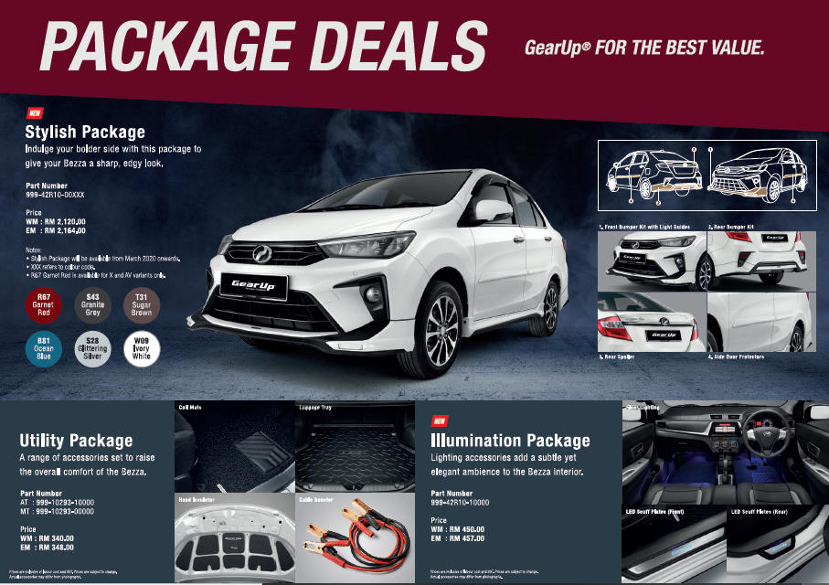 Perodua Bezza - Promosi Dan Senarai Harga Terkini 2019